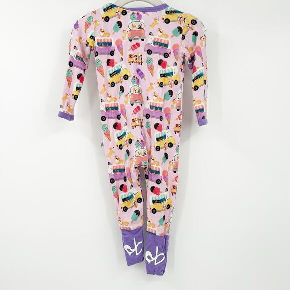 Birdie Bean & Angel Dear Baby Bundle Lot (2) Bamboo Sleep One Piece Pajamas 3-6M - Picture 5 of 7